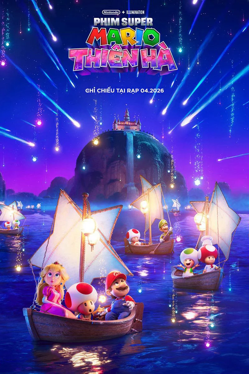 Phim Super Mario Thiên Hà